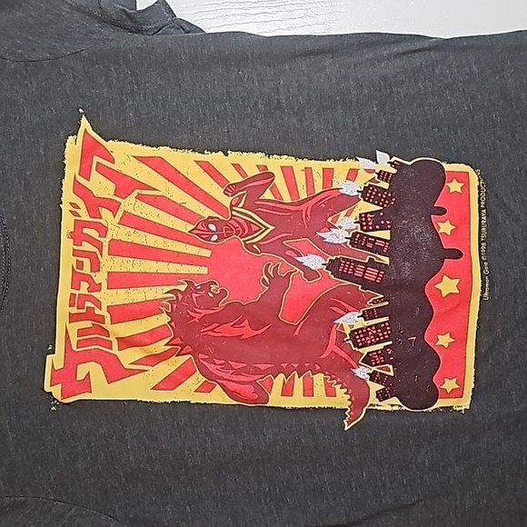 1998 Vintage Ultraman Gaia Tsuburaya Productions T-shirt Size XL JR - Picture 2 of 5